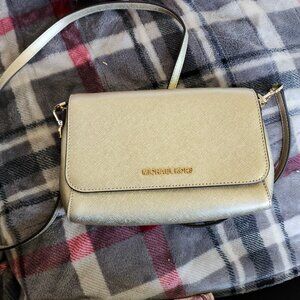 Michael Kors Small Gold Handbag